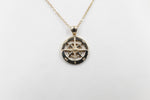 9ct Gold Compass Pendent SJ9P0046