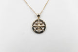 9ct Gold Compass Pendent SJ9P0046