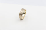 9ct Gold Solid Band with NZ Design 7mm FR5250G