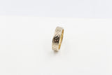 9ct Gold Solid Band with NZ Design 6mm FR5252