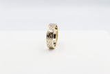 9ct Gold Solid Band with NZ Design 6mm FR5252