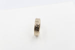 9ct Gold Solid Band with NZ Design 6mm FR5252