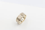 9ct Gold Solid Band with Maori Design 9mm FR5244G