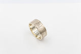 9ct Gold Solid Band with Maori Design 9mm FR5244G