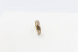 9ct Gold Solid Band with Island  Design mm HRB5247G