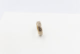 9ct Gold Solid Band with Island  Design mm HRB5247G