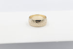 9ct Gold Solid Band with Maori Design 9mm HD5258G