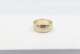 9ct Gold Solid Band with Maori Design 9mm HD5258G