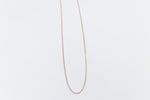 9ct Rose Gold Curb Link Chain 55cm