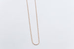 9ct Rose Gold Belcher Link Chain 45cm