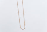 9ct Rose Gold Belcher Link Chain 45cm