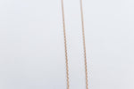 9ct Rose Gold Belcher Link Chain 45cm