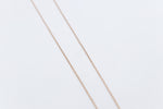 9ct Rose Gold Belcher Link Chain 45cm