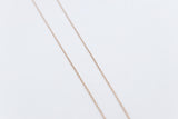 9ct Rose Gold Belcher Link Chain 45cm