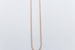 9ct Rose Gold Belcher Link Chain 50cm