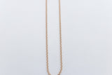 9ct Rose Gold Belcher Link Chain 50cm