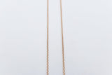 9ct Rose Gold Belcher Link Chain 50cm