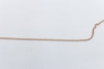 9ct Rose Gold Belcher Link Chain 50cm