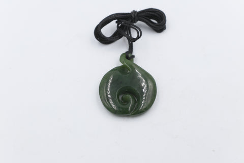 New Zealand Greenstone Twist Koru