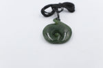 New Zealand Greenstone Twist Koru