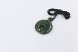 New Zealand Greenstone Twist Koru