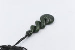 New Zealand Greenstone Triple Twist