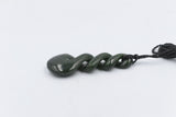 New Zealand Greenstone Triple Twist