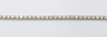 10K Yellow Gold Tennis Bracelet with Lab Diamonds 2.25ct