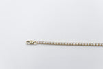 10K Yellow Gold Tennis Bracelet with Lab Diamonds 2.25ct