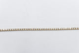 10K Yellow Gold Tennis Bracelet with Lab Diamonds 2.25ct