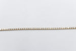 10K Yellow Gold Tennis Bracelet with Lab Diamonds 2.25ct