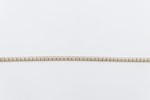 10K Yellow Gold Tennis Bracelet with Lab Diamonds 2.25ct