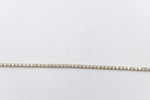 10K Yellow Gold Tennis Bracelet with Lab Diamonds 2.25ct