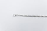 10K White Gold Tennis Bracelet with Lab Diamonds 2.25ct