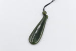 New Zealand Greenstone  Polished Mere 80mm