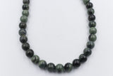 New Zealand Greenstone Necklace 8mm balls