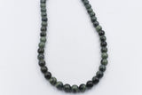 New Zealand Greenstone Necklace 8mm balls