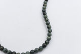 New Zealand Greenstone Necklace 6.5mm balls