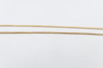 9ct Gold Round Diamond Cut Wheat Link Chain 042ked004/4