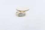 10ct Yellow Gold  Lab Grown Diamond mens Ring TDW 1ct