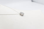 14ct white Gold Lab Grown Diamond Set 1.15ct pendent