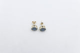 9ct Gold Setting with Australian triplet Opal Earrings SJ688