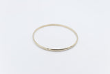 9ct Yellow Gold Solid Bangle 3.1mm