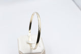 9ct Yellow Gold Solid Bangle 4.38mm