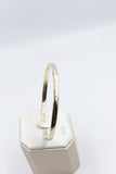 9ct Yellow Gold Solid Bangle 4.38mm