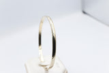 9ct Yellow Gold Solid Bangle 4.38mm