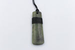 New Zealand Greenstone Wrapped Toki