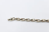 9ct Gold Handmade Cylinder Curb Bracelet 9B1021