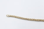 9ct Gold Handmade Wheatsheaf Bracelet 9B9067