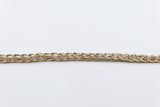 9ct Gold Handmade Wheatsheaf Bracelet 9B9067